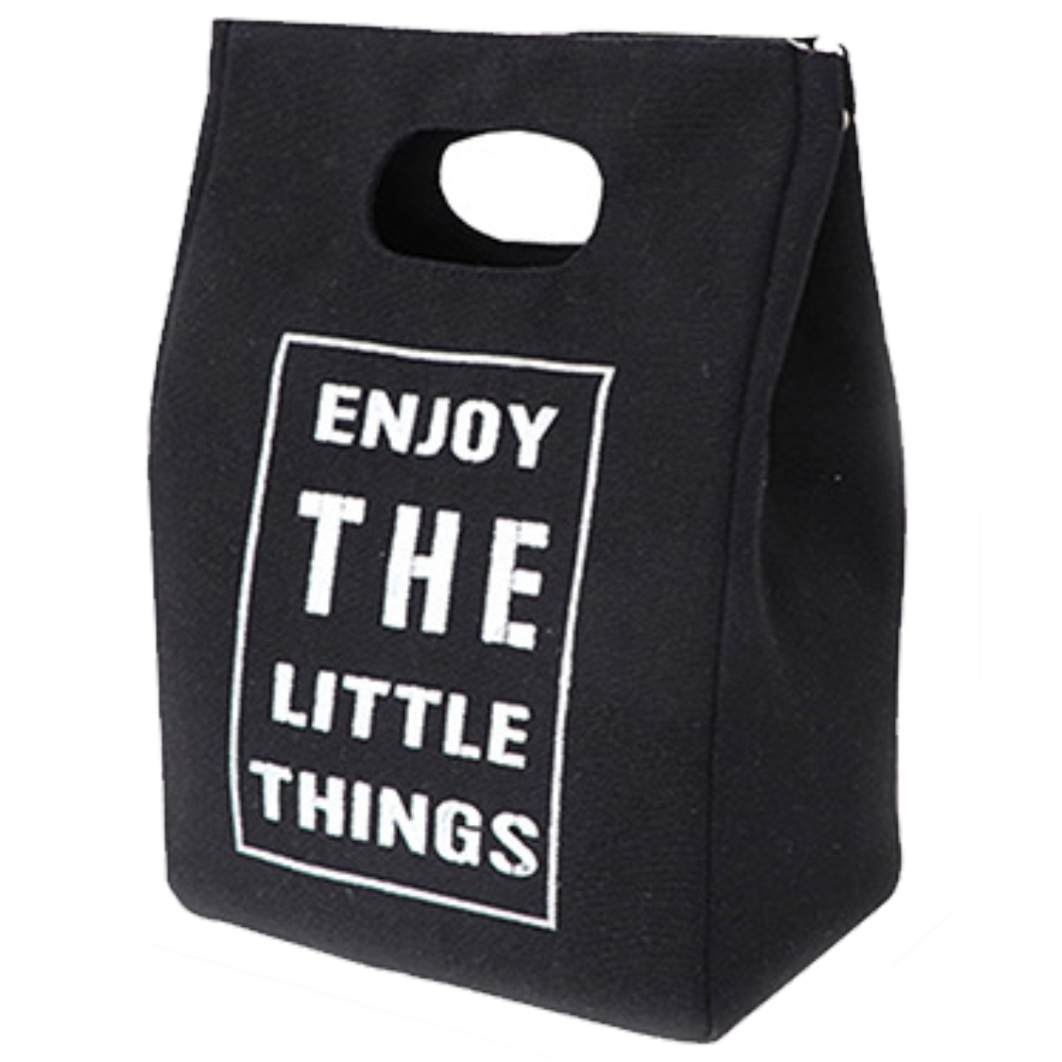 Canvas Aluminum Foil Insulation Lunch Bag 5