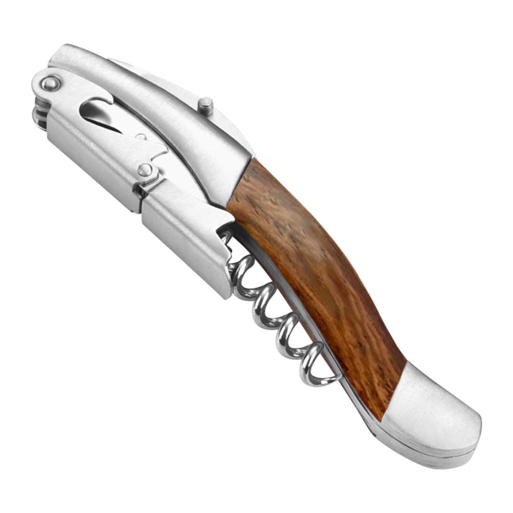 Executive Heavyweight Wooden Waiters Corkscrew with Gift Box 16
