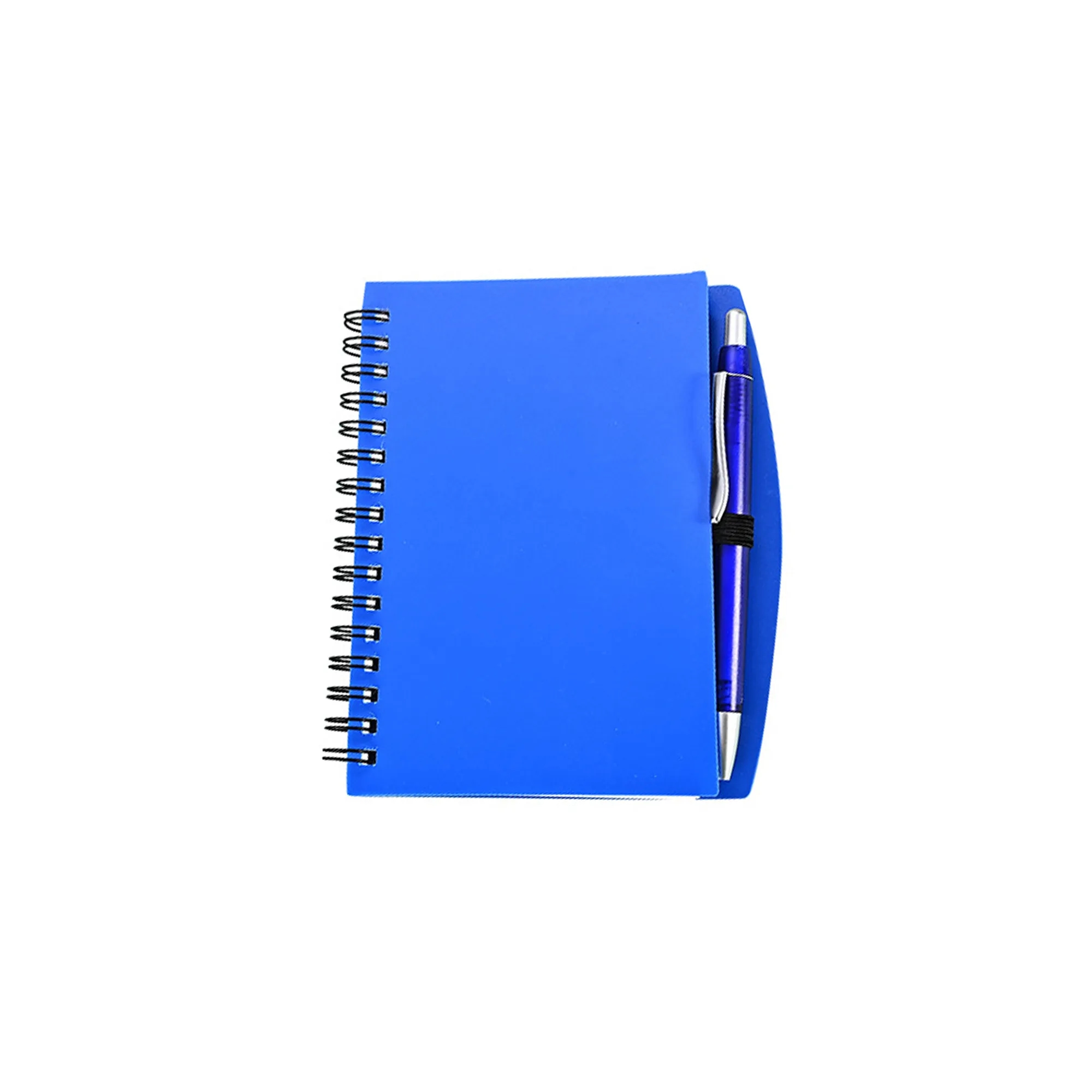 A6/A5 Basic Matte Cover Spiral Notebook with Pen 12