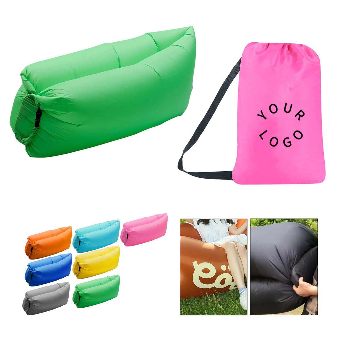 Inflatable Lounger Sofa for Camping and Travel 3
