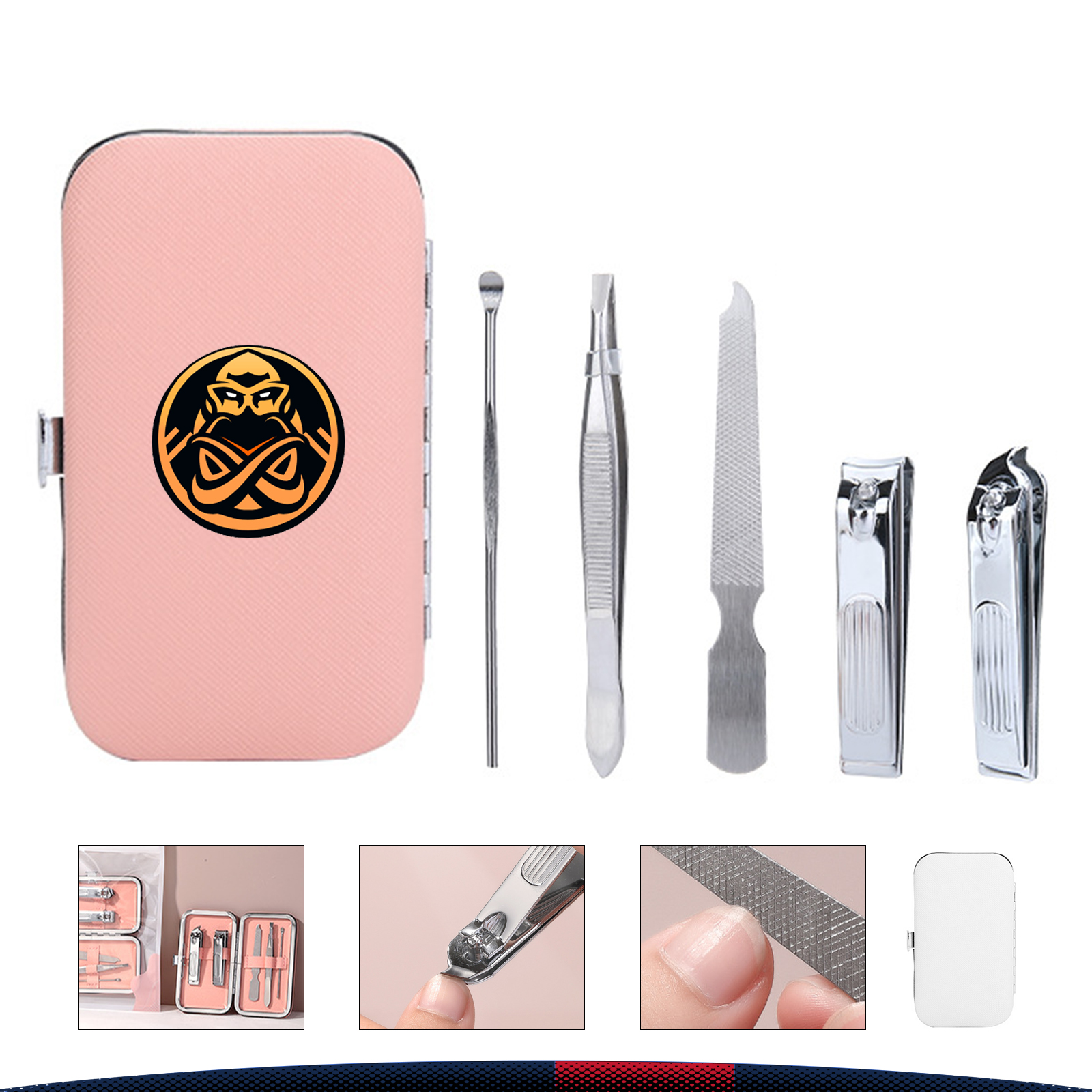 Ramid 5-Piece Stainless Steel Nail Clipper Set 4