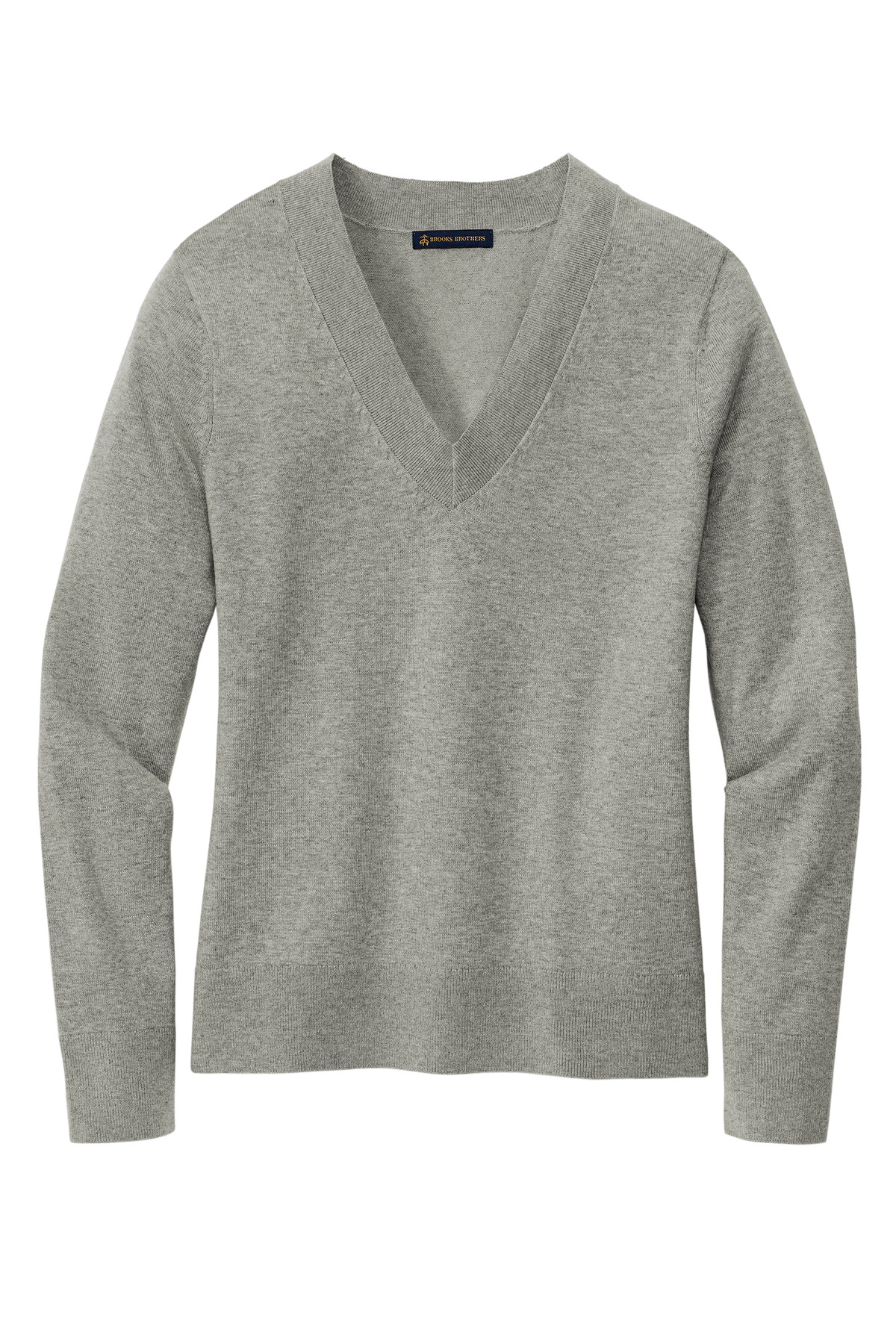 Brooks Brothers Women's Cotton Stretch V-Neck Sweater BB18401 35