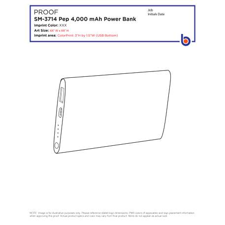 Pep 4000 mAh Power Bank 17