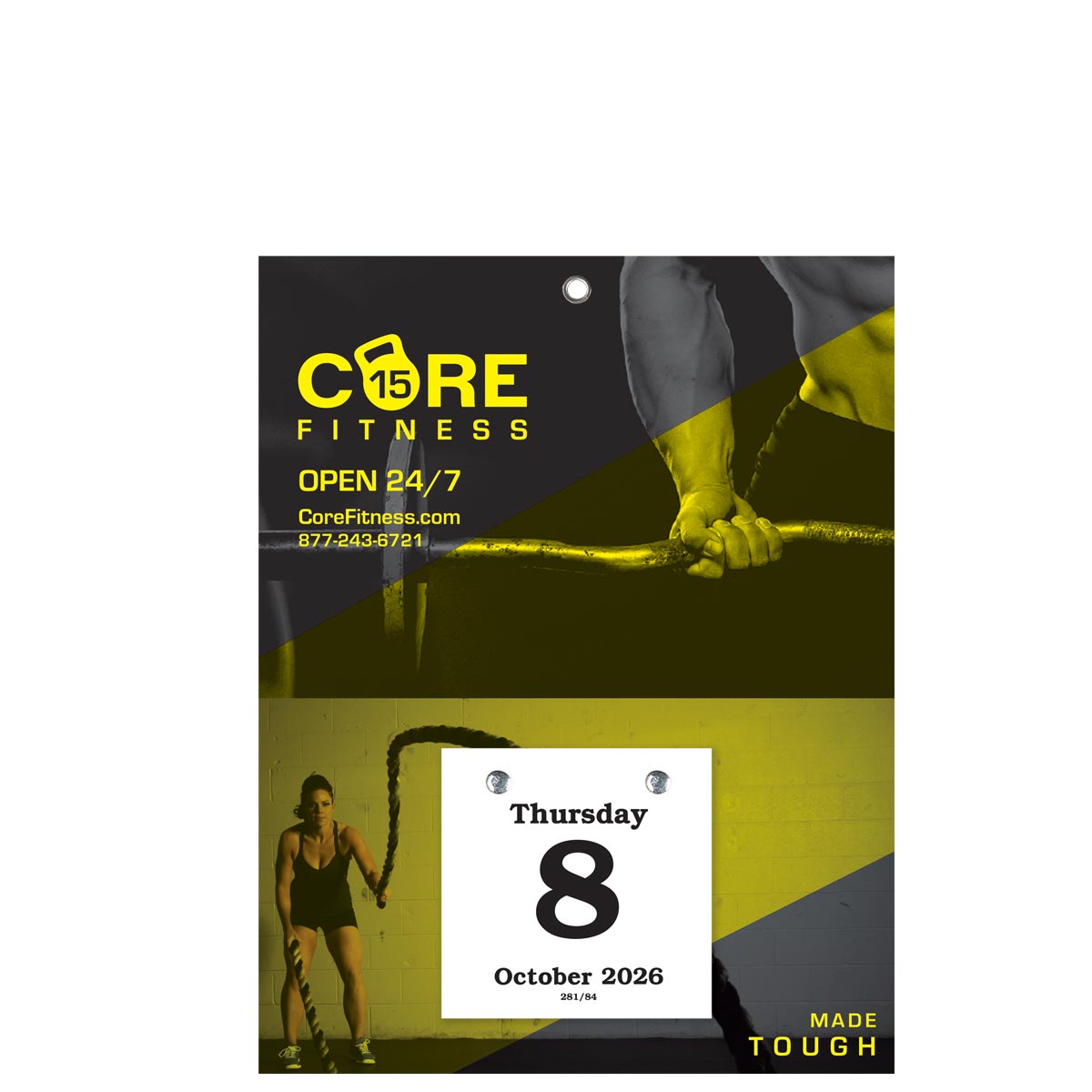 Daily Date Bookbound Calendar – 7" x 9" 2