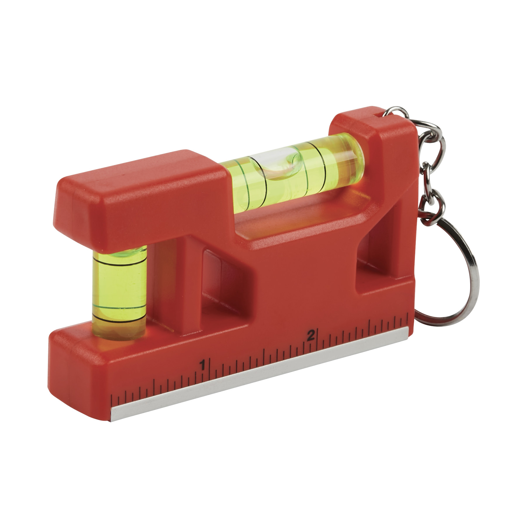 Hank 3" Level / Ruler Keyring 6