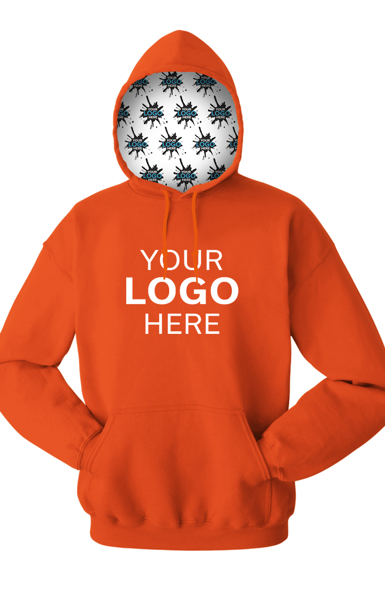Your Logo Here Adult Pullover Hoodie 16