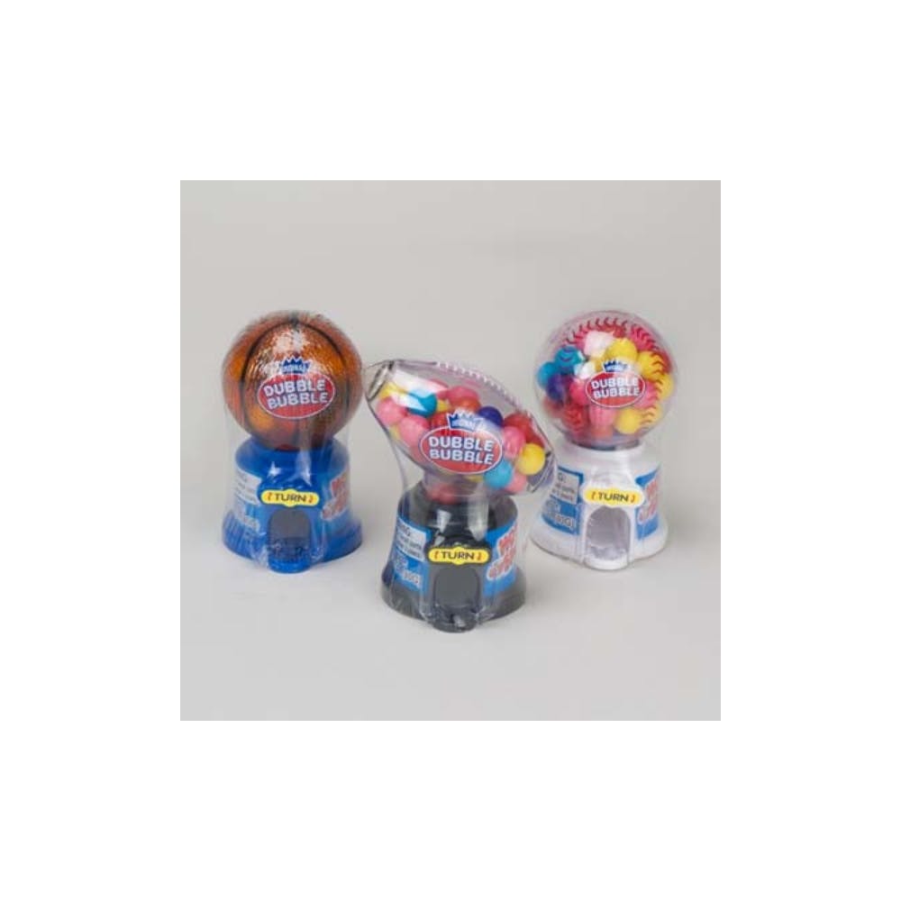 Dubble Bubble Gumball Dispensers - Assorted Sport Balls 2