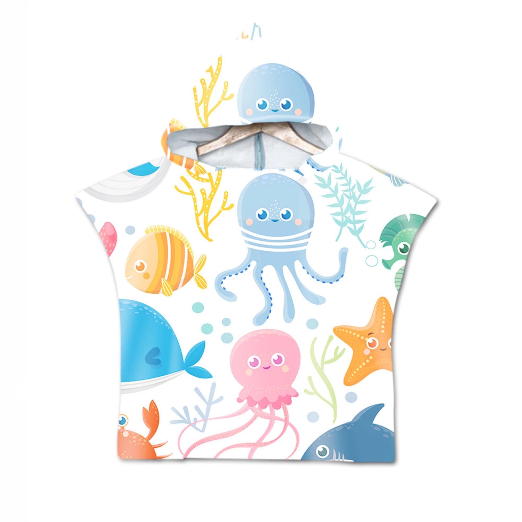 Kids Hooded Bath Towel 6