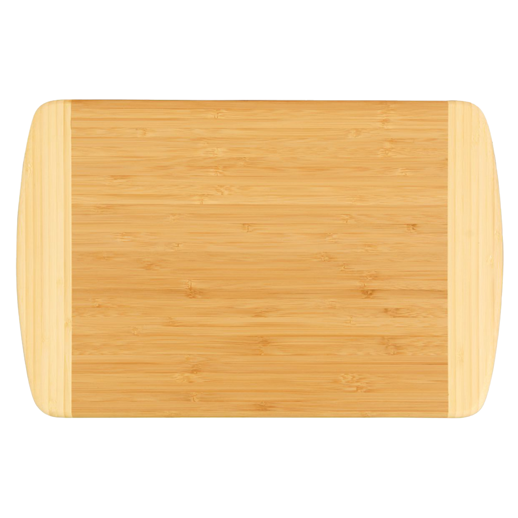 18" x 12" Bamboo 2-Tone Cutting Board 3