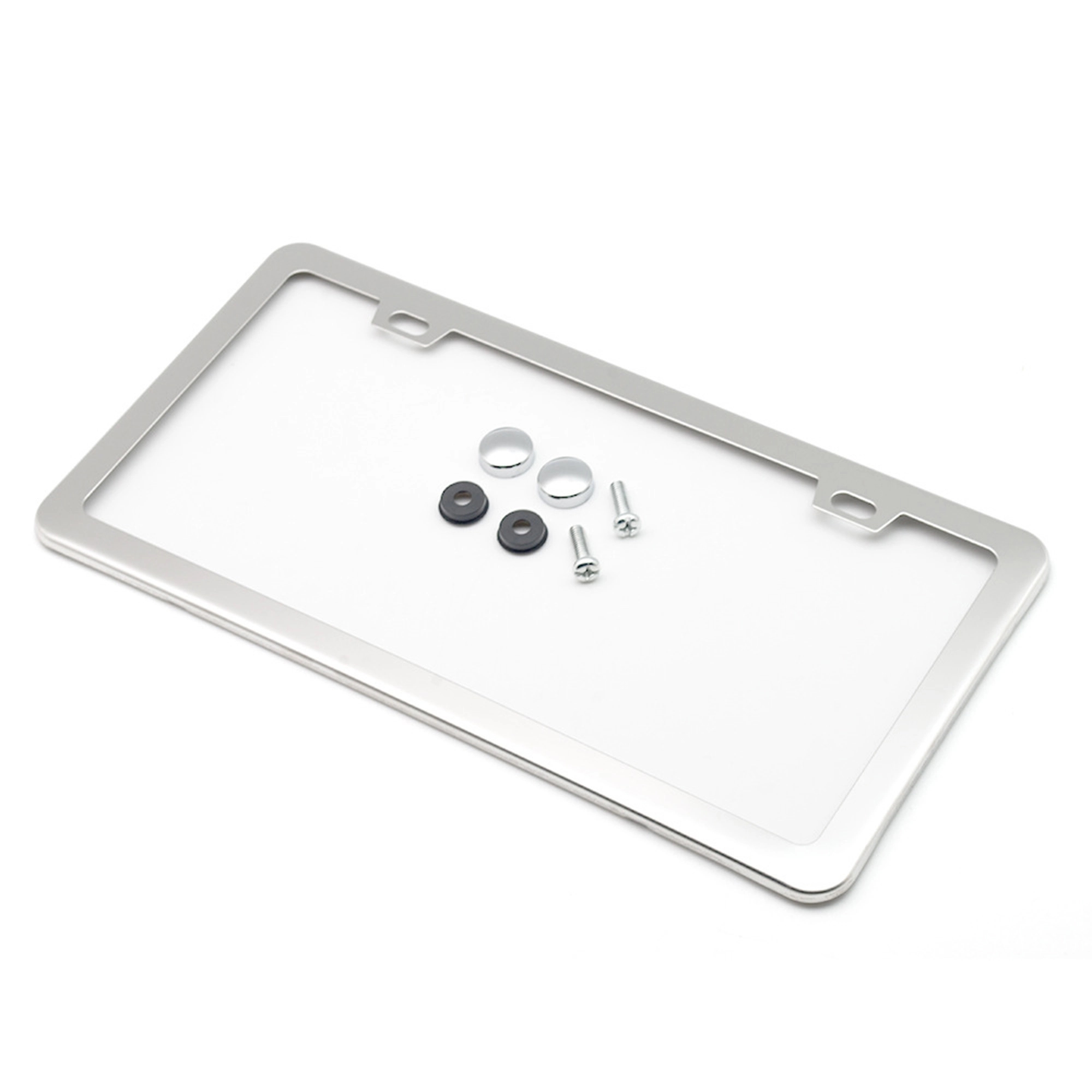 Basic Stainless Steel License Plate Frame 4