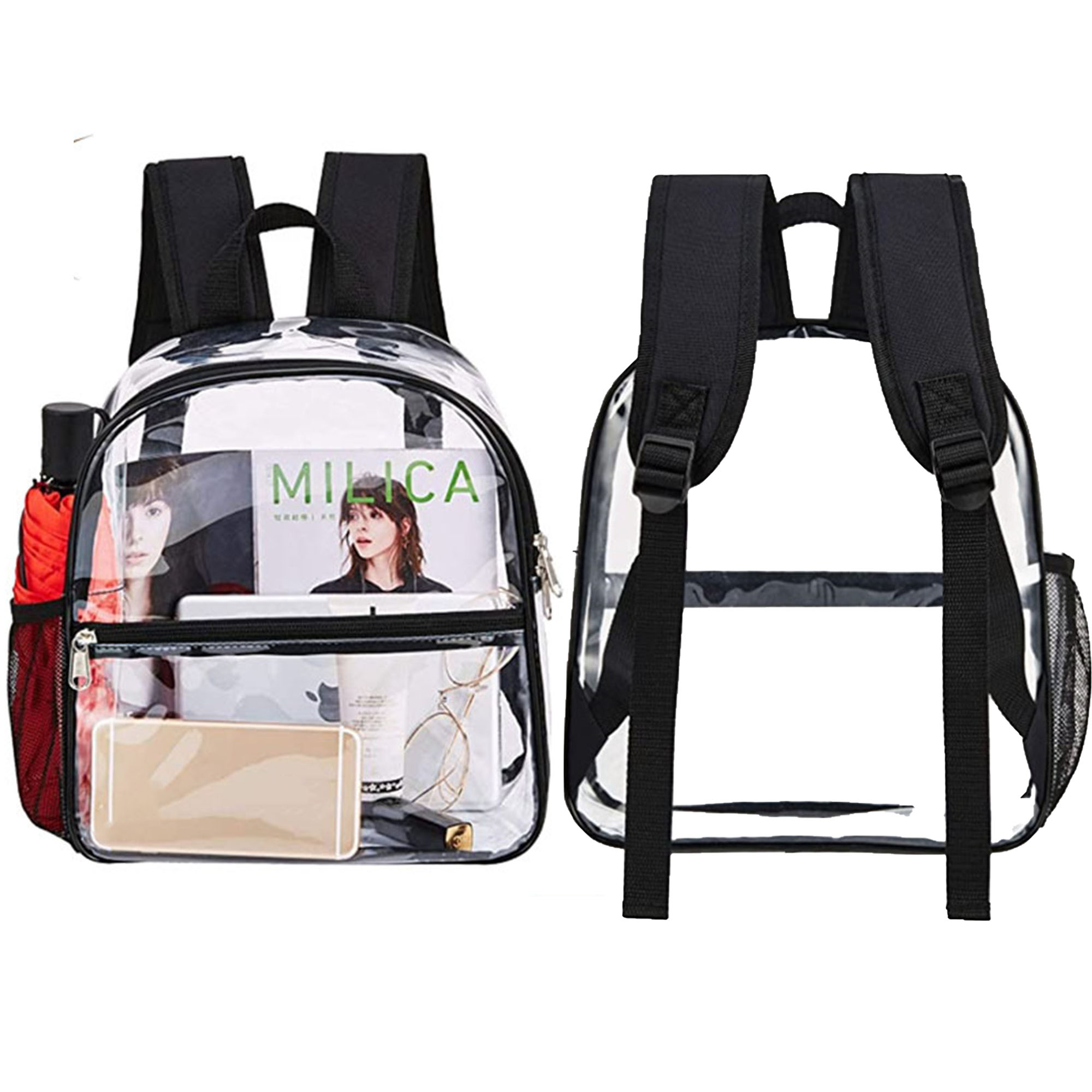 PVC Transparent Backpack 1