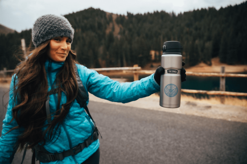 24 oz. Thermos® Stainless King™ Stainless Steel Direct Drink Bottle 29