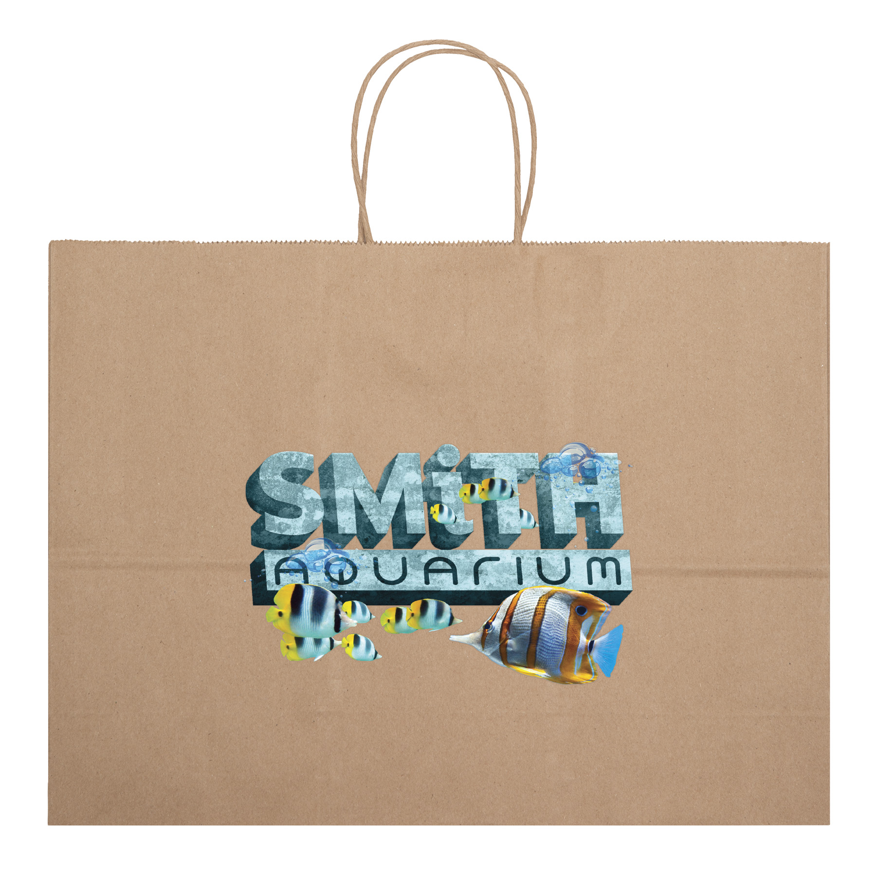 Eco Vogue - Kraft-Brown Shoppers - ColorVista 2