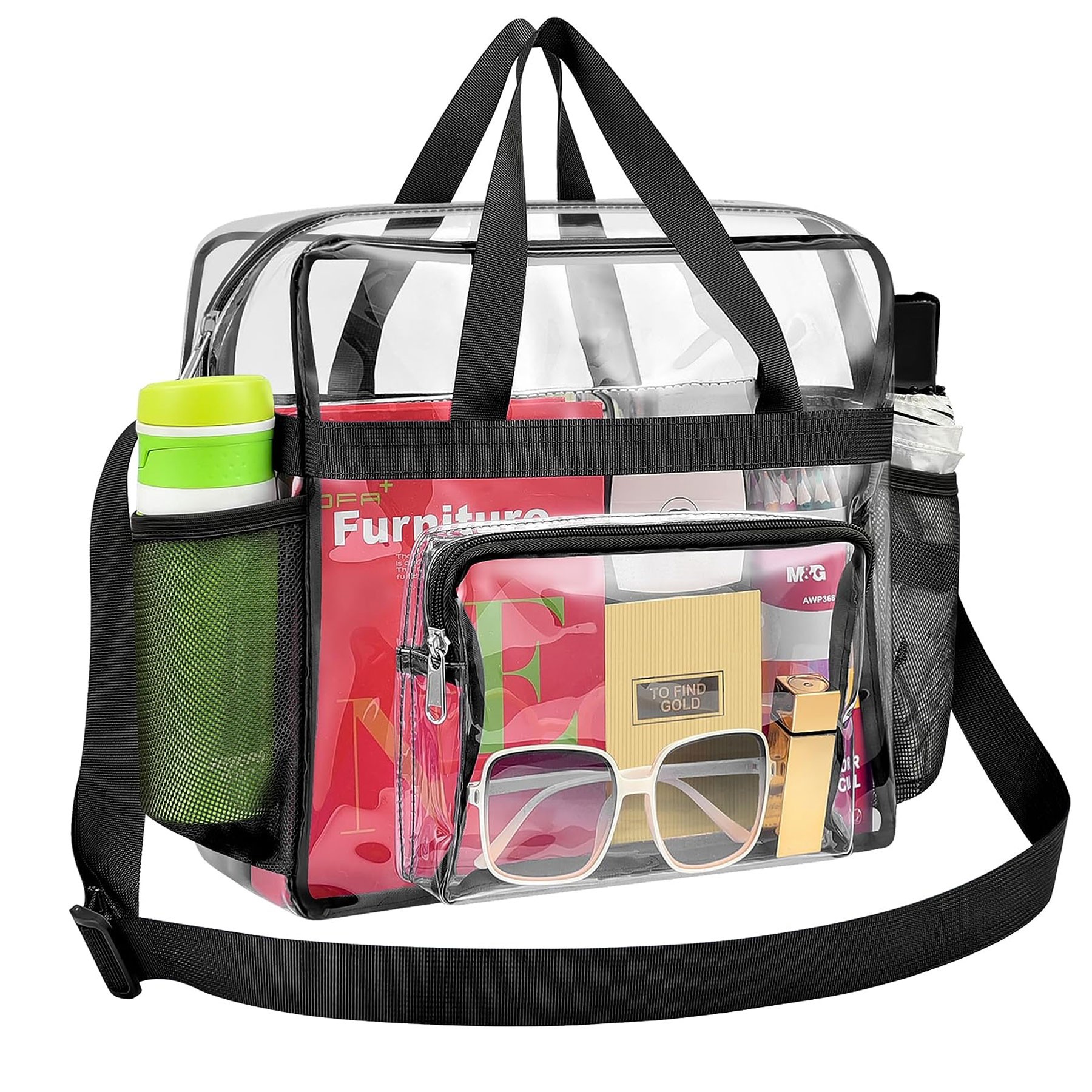 Clear Tote Lunch Bag 7