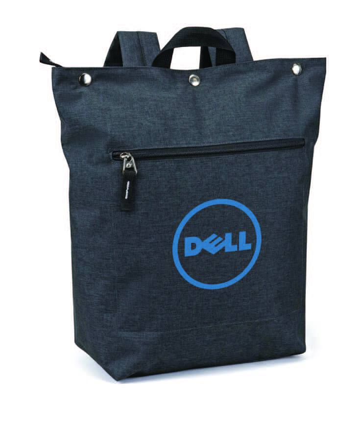 Zippered Computer Backpack w/ Snap Closure 4