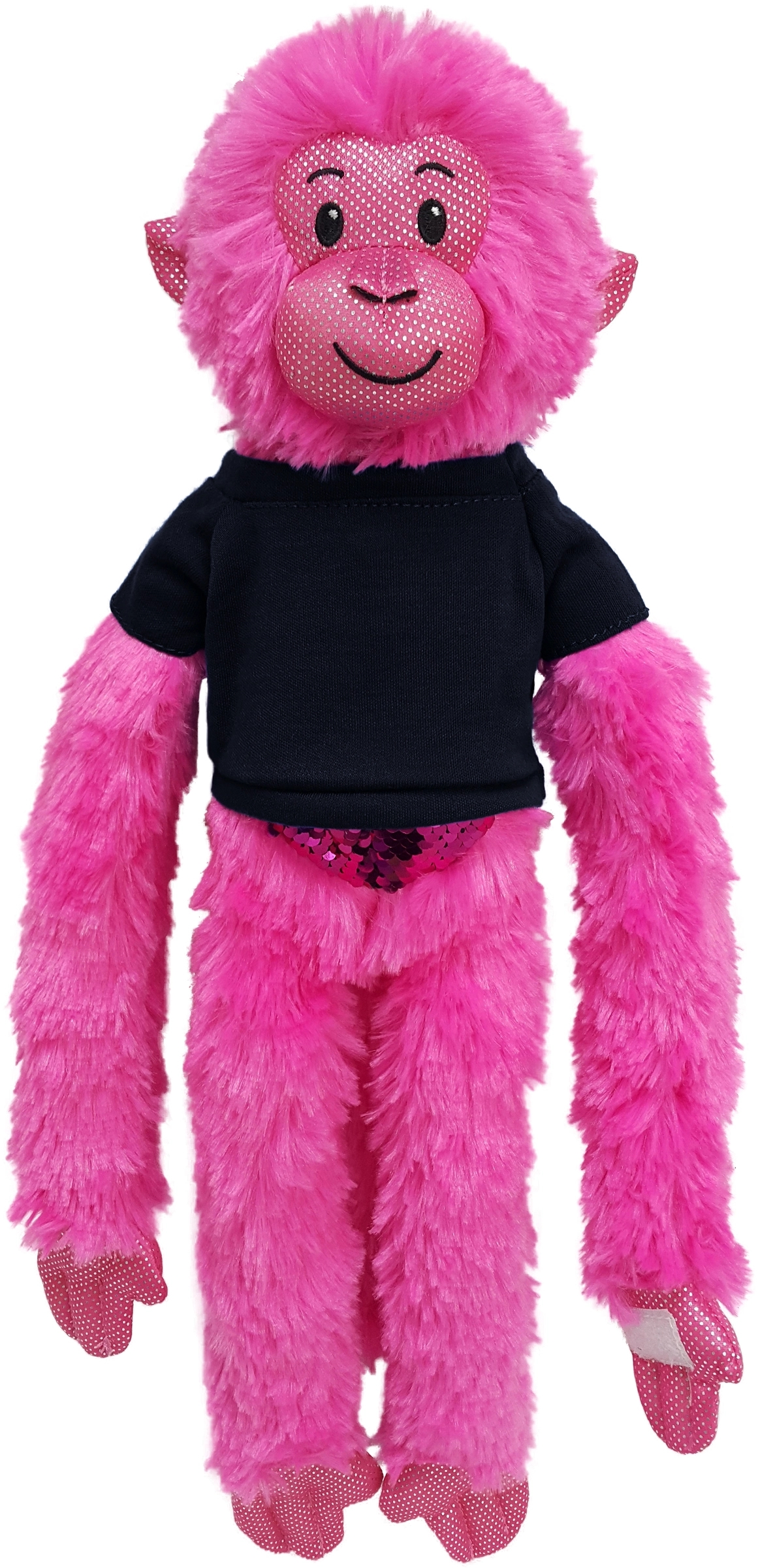 21" Hot Pink Spider Monkey with Sequins 6
