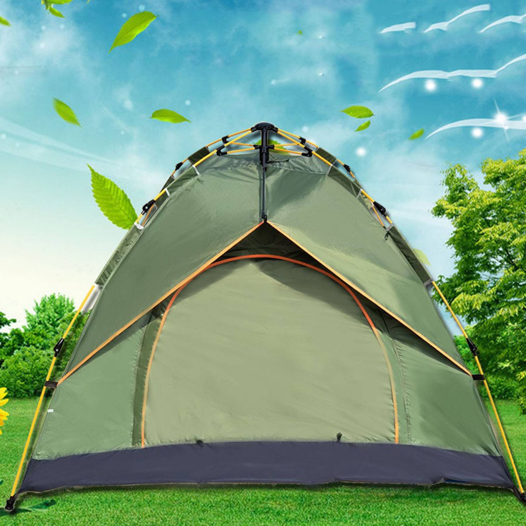 Ultra Light Sunscreen Automatic Waterproof Tent 2