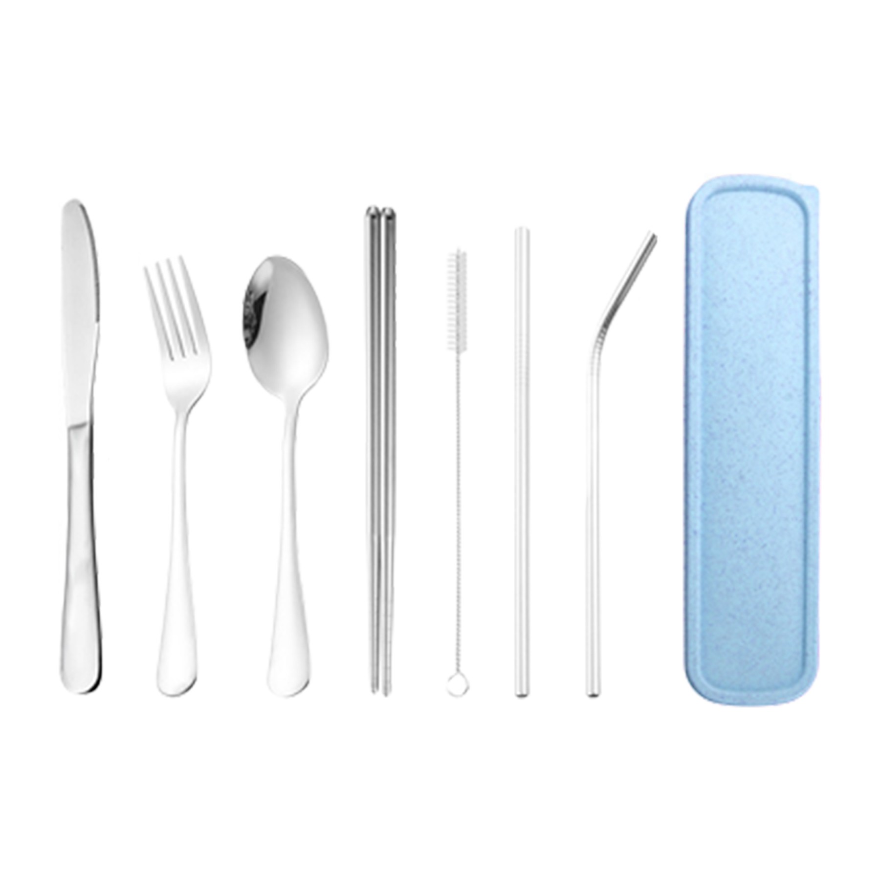 Reusable Travel Camping Utensil Set 4