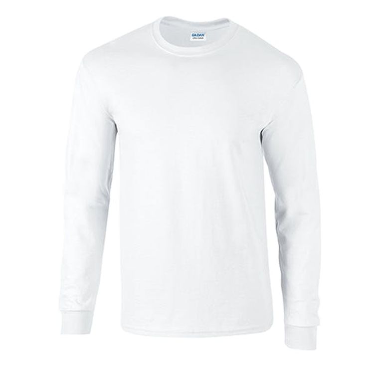 Irregular Long-Sleeve Tees - White 2X 2