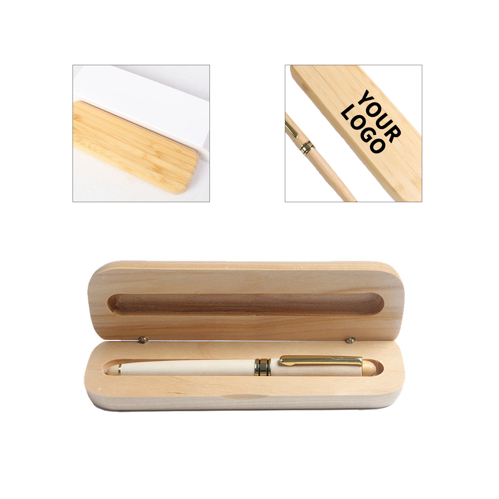Wooden Pen Gift Set With Case 1