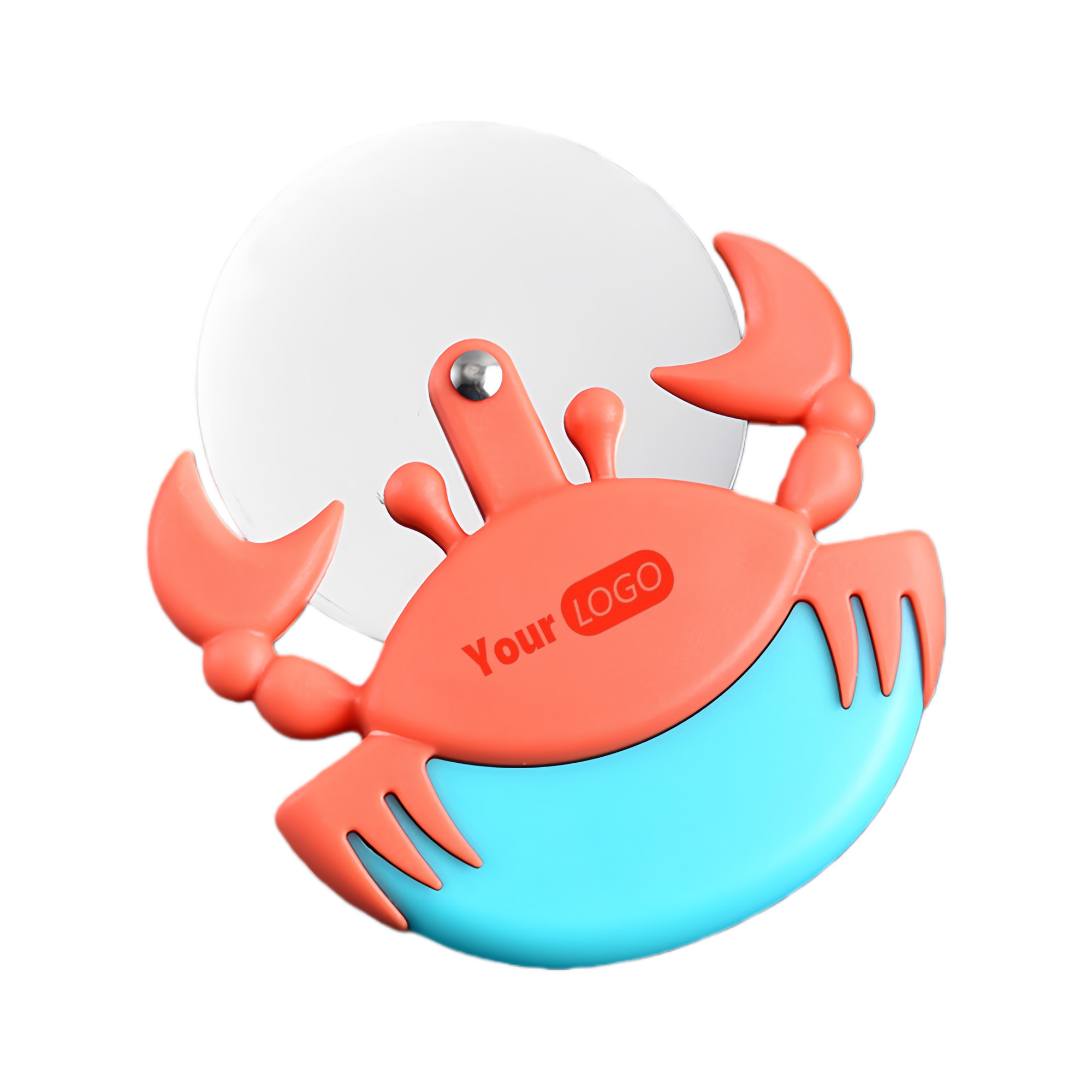 Crab Shaped Pizza Cutter ABS 430 Steel 2