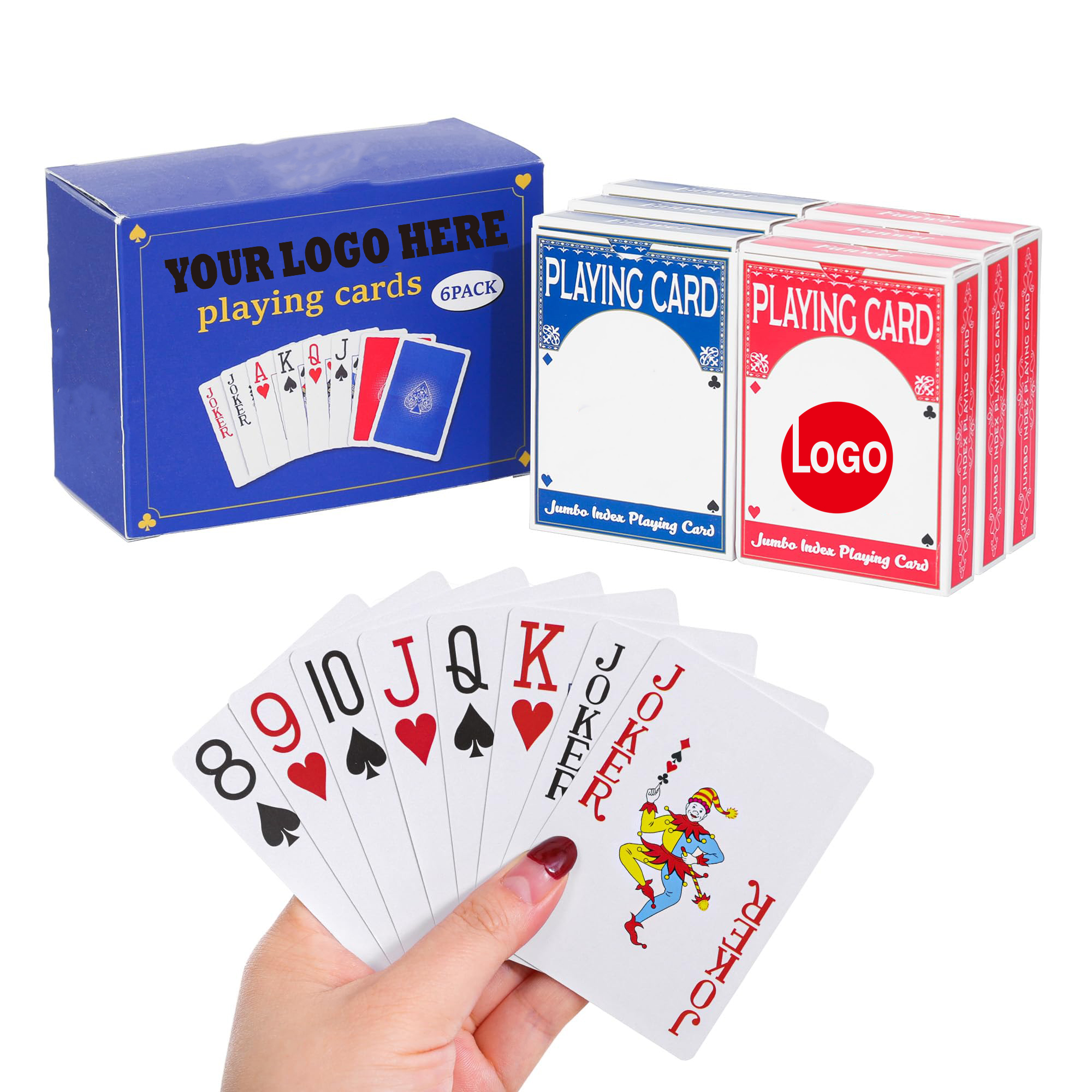 Custom Playing Cards with Personalized Box 8