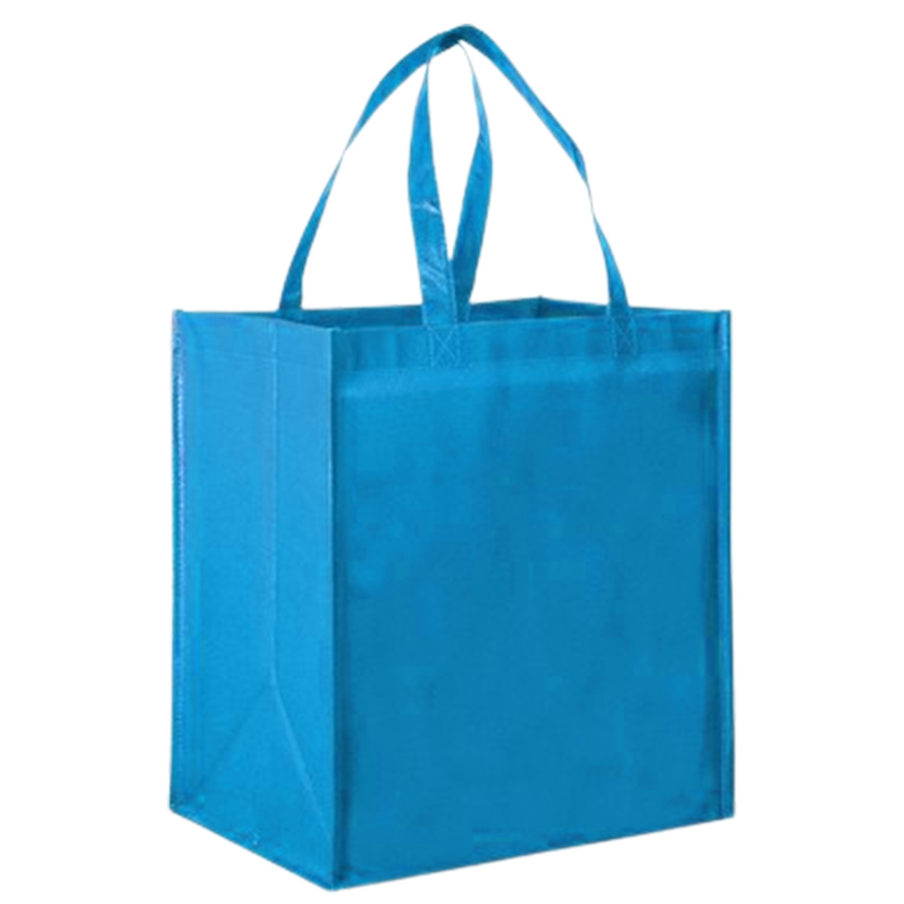 Laminated Grocery Tote Bag W/ Plastic Board Insert 7