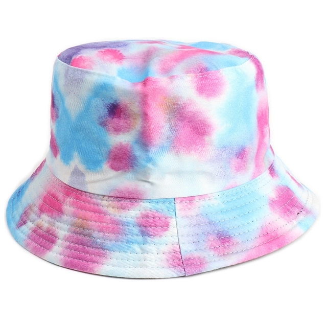 New Folding Double-sided Cotton Bucket Hat 13