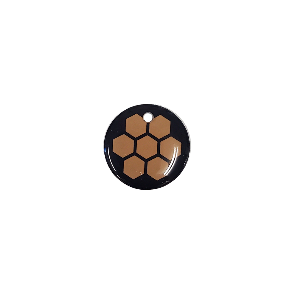 Charm with Hole Single Sided - Up to 1 Sq. In. 4
