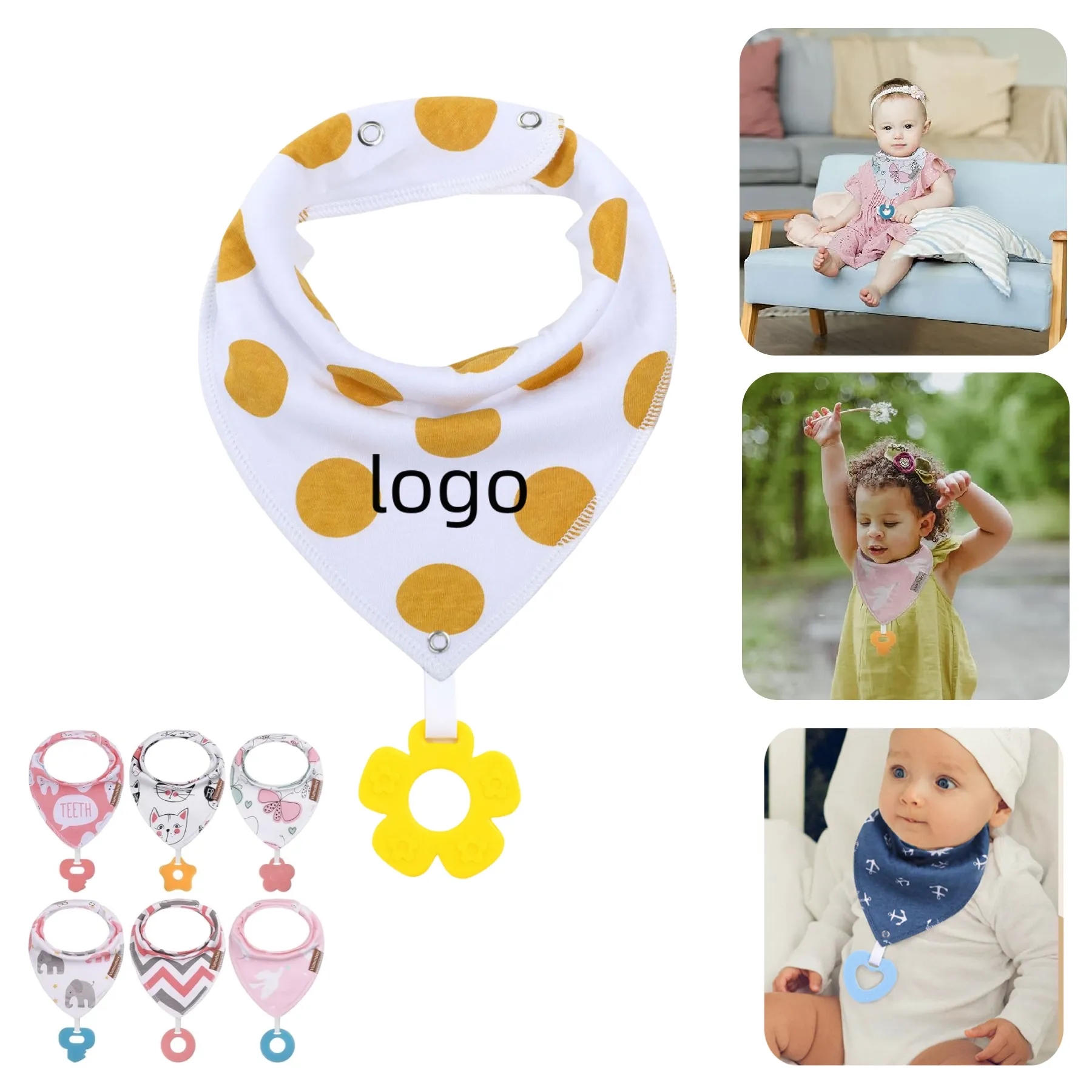 Baby Bandana Drool Bibs 2