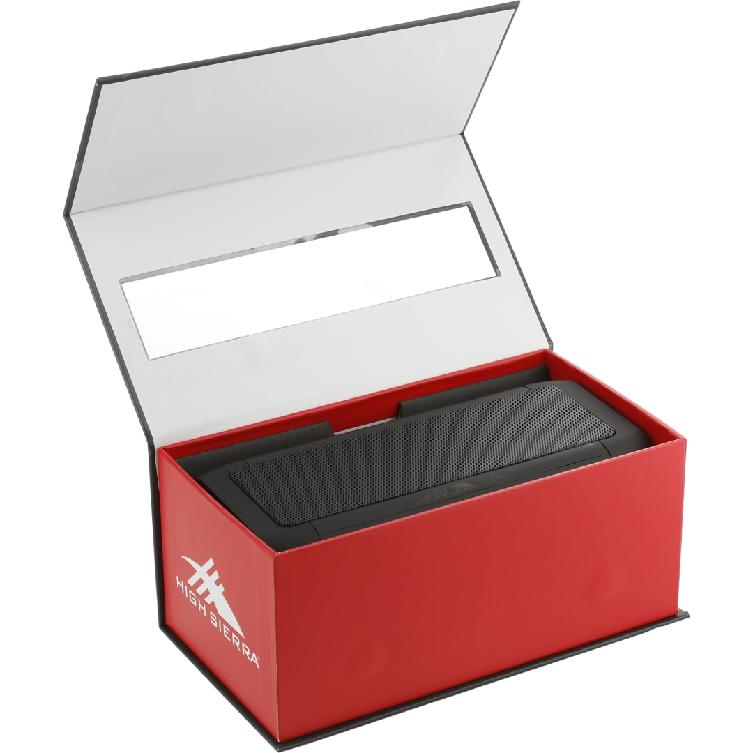 High Sierra Outdoor Speaker & Wireless PowerBank 15