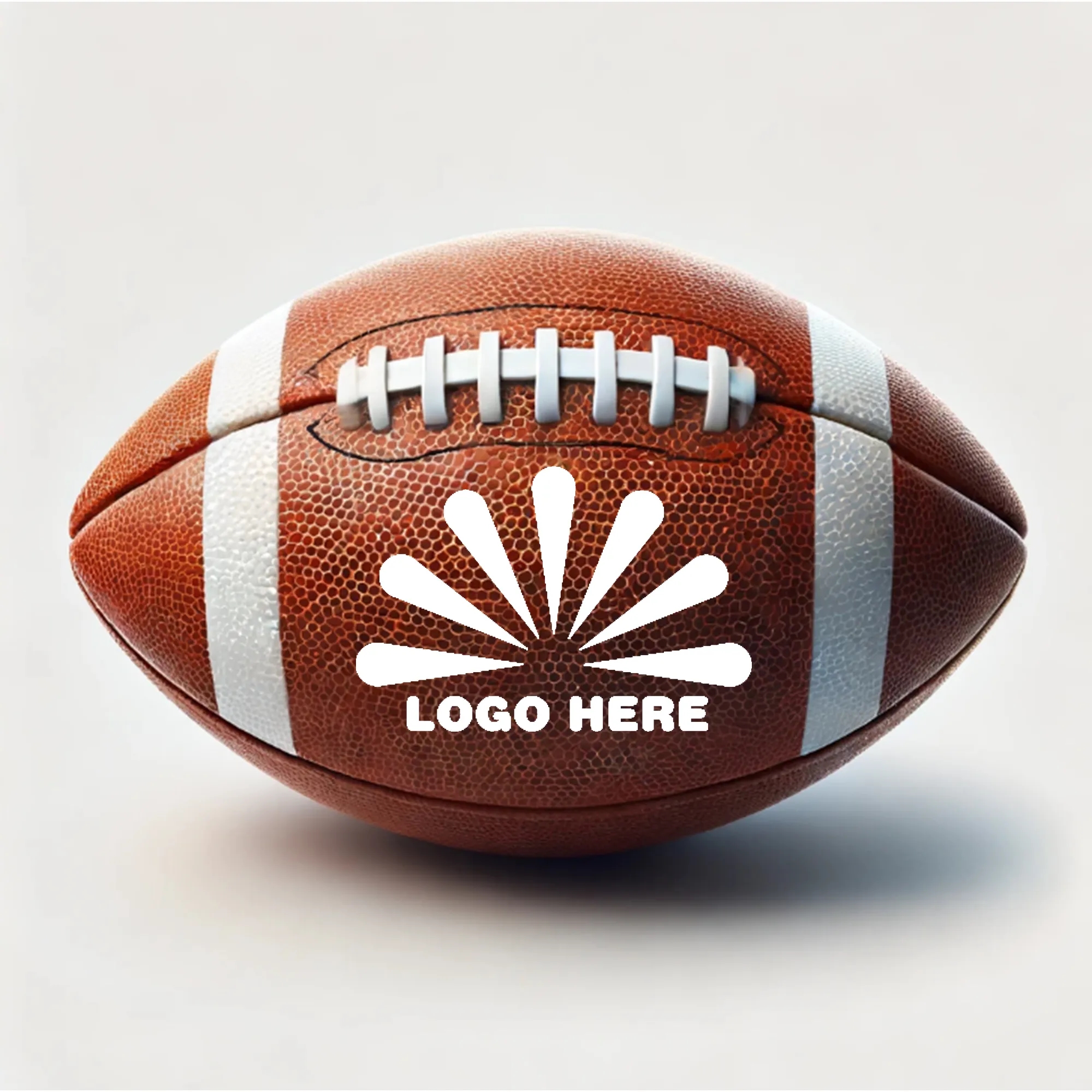 Football with customizable logo 3