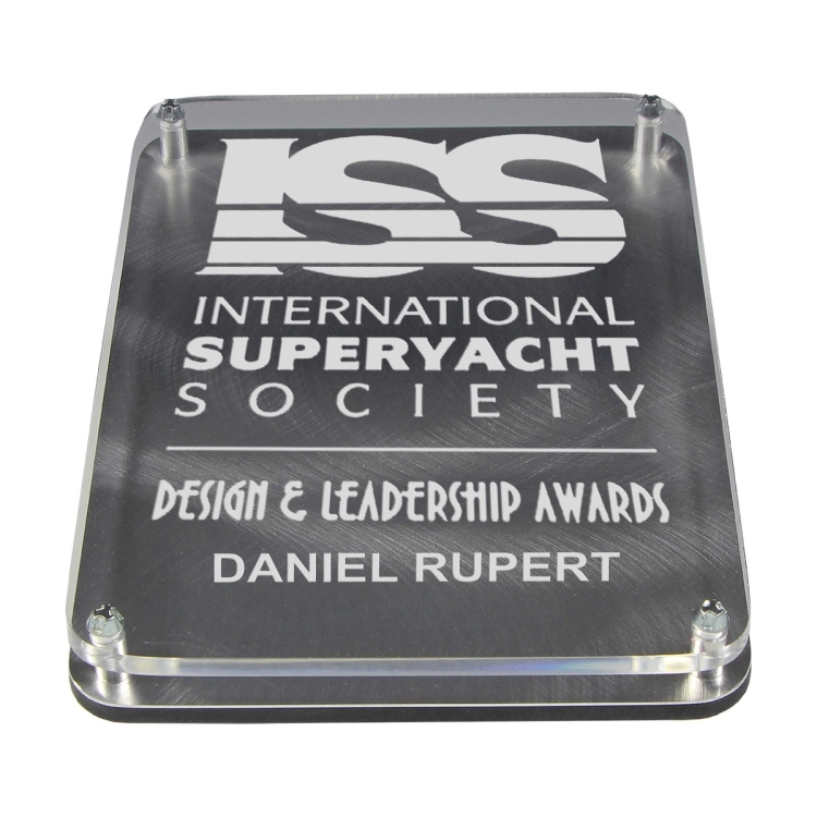 Spirit Floating Awards (5"W x 7"H x 11/18"D) - 4 Color Process 7