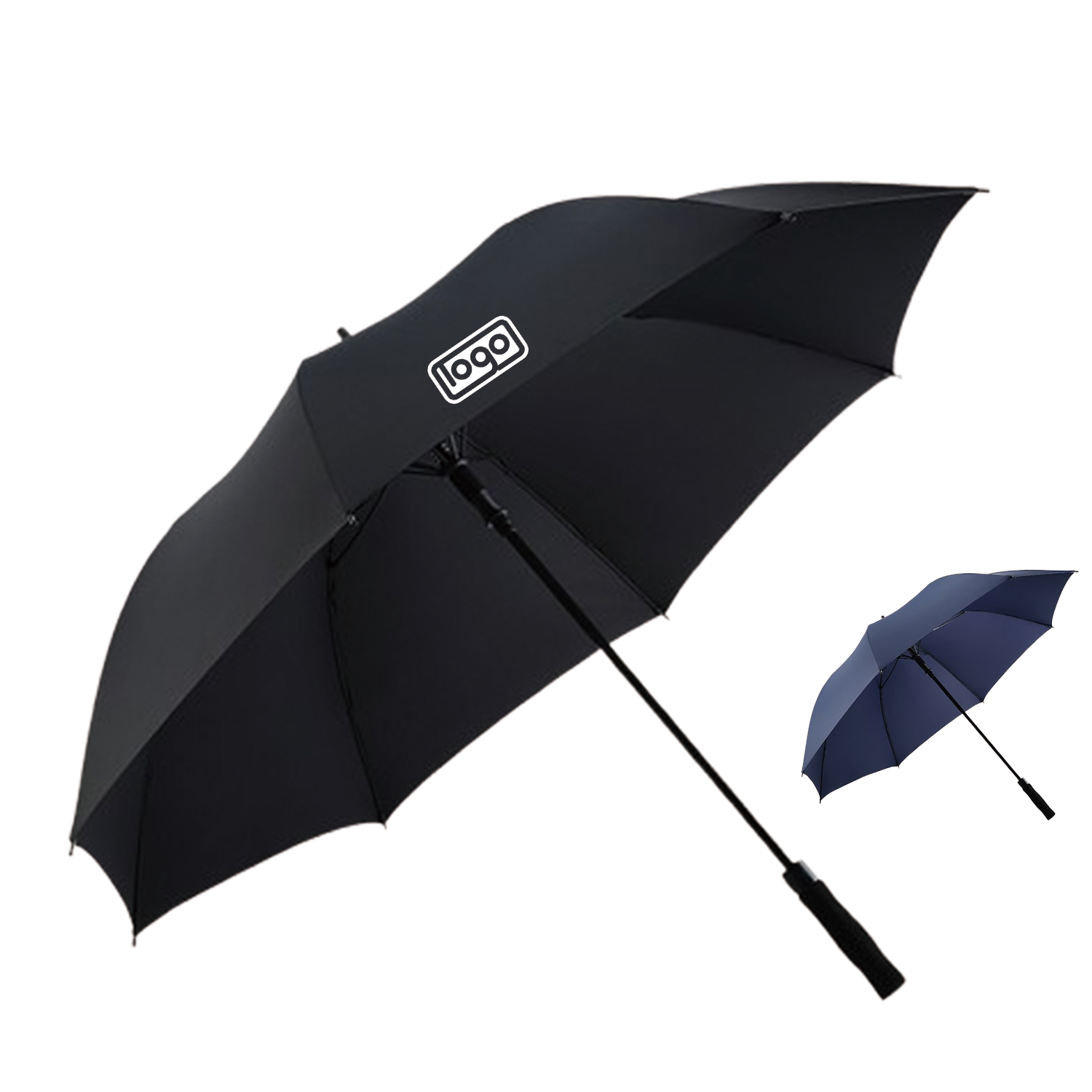 Men's Automatic Long Handle Umbrella w/ Case 5