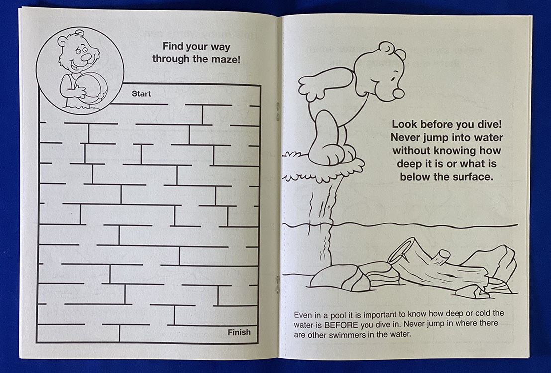 COLORING BOOK - Pool Safety Coloring & Activity Book 2
