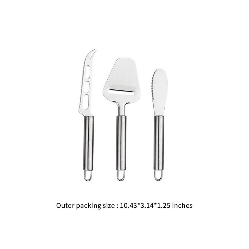 Cheese Knife Set 3-Piece Stainless Steel 3