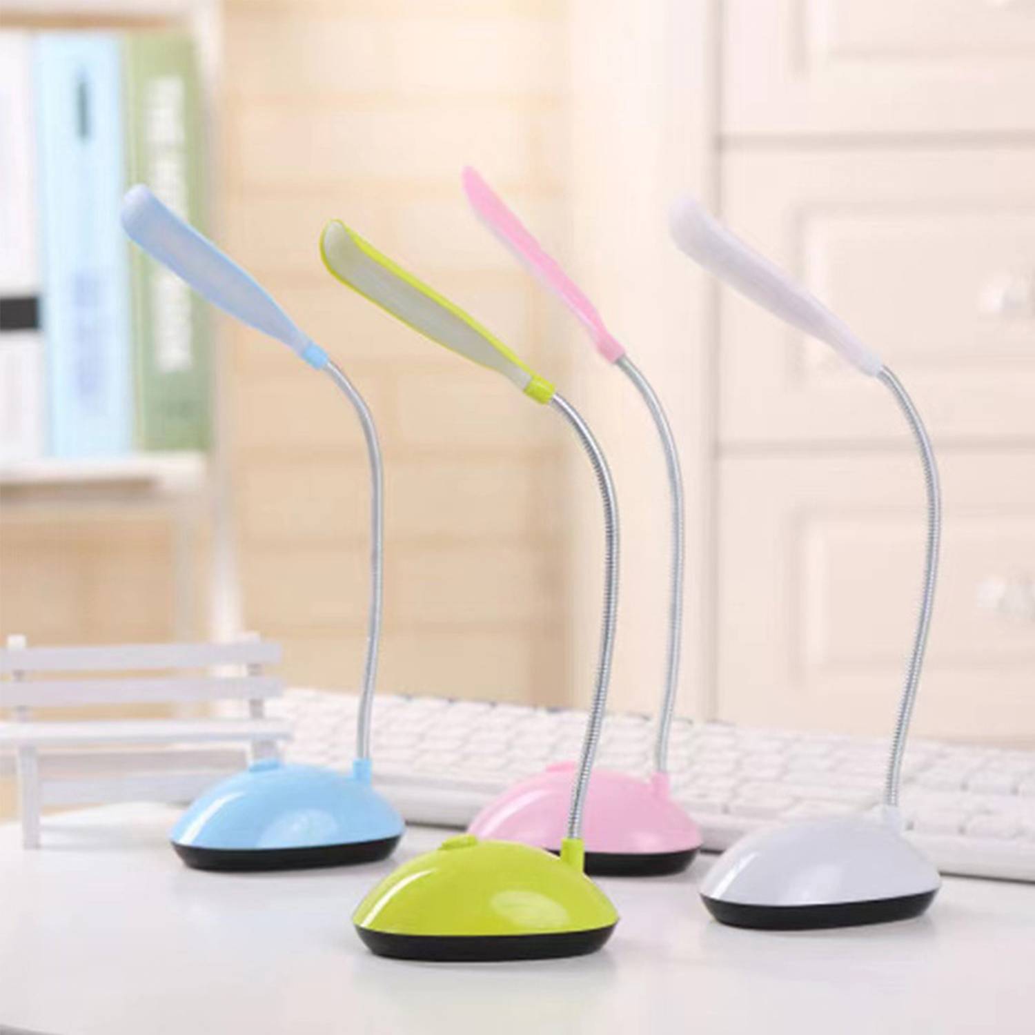 Mini Gift LED Small Desk Lamp, custom desk accessory with logo imprint 4