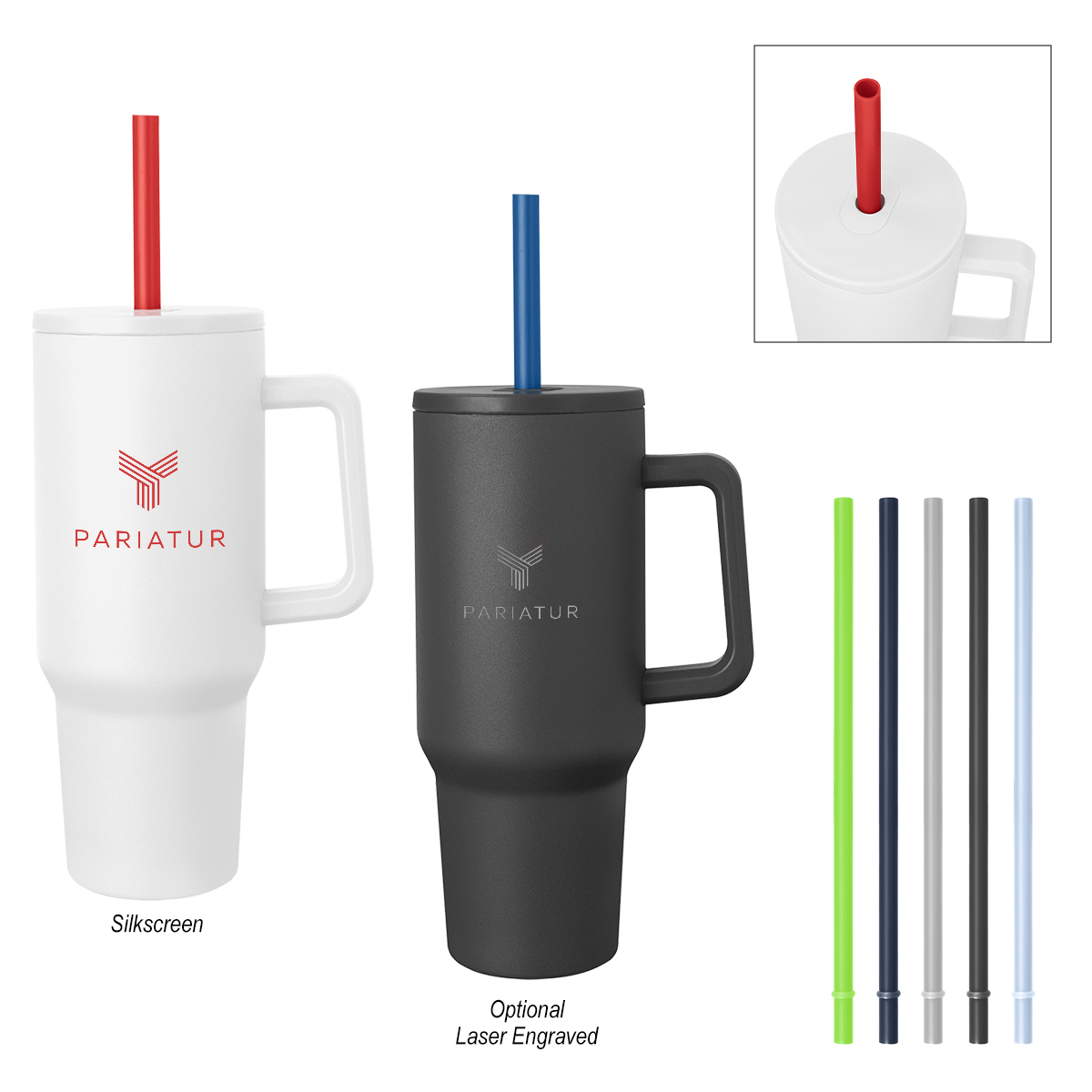 40 Oz. Jackson Basics Intrepid Stainless Steel Tumbler 7