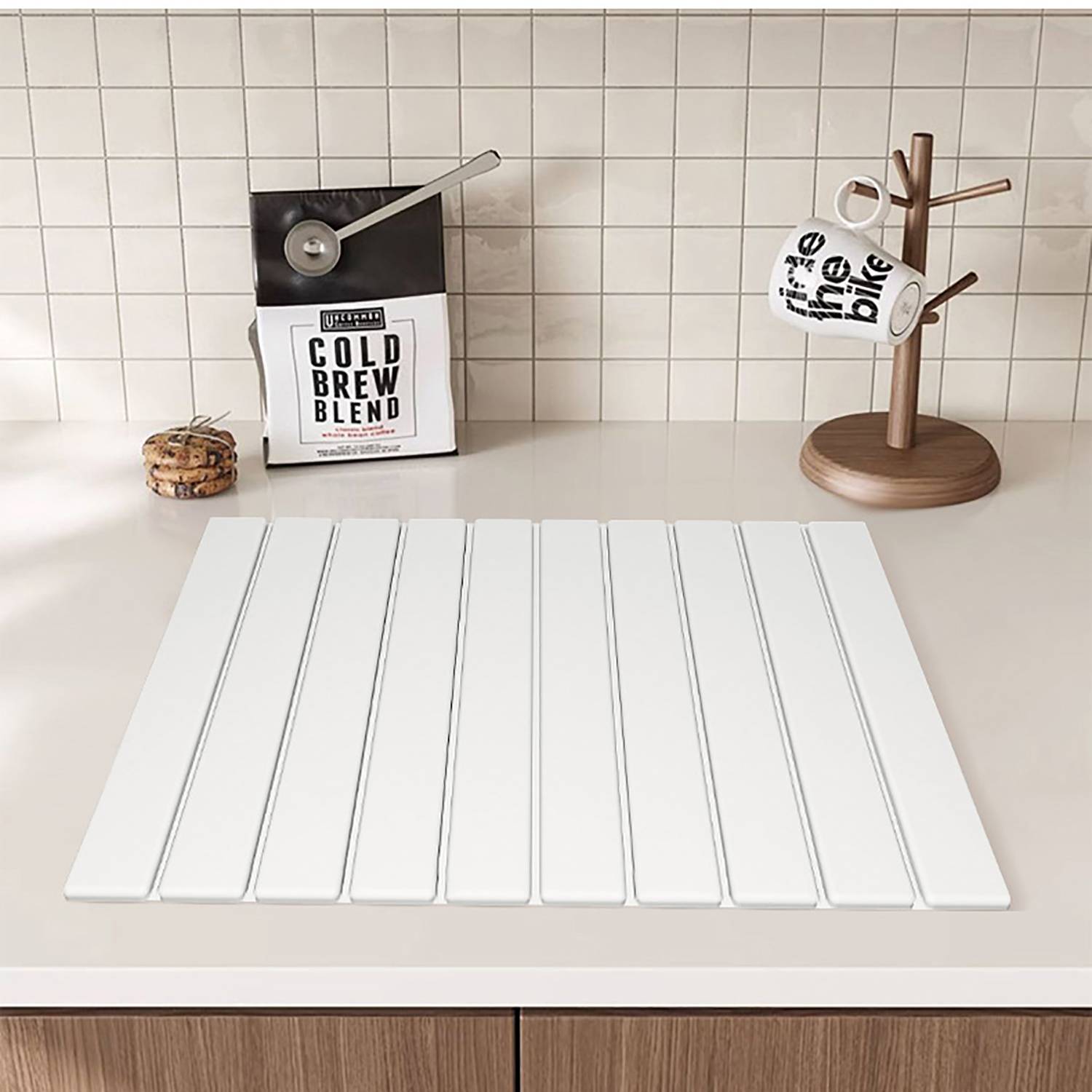 Foldable Draining Mat For Kitchen Countertops 14
