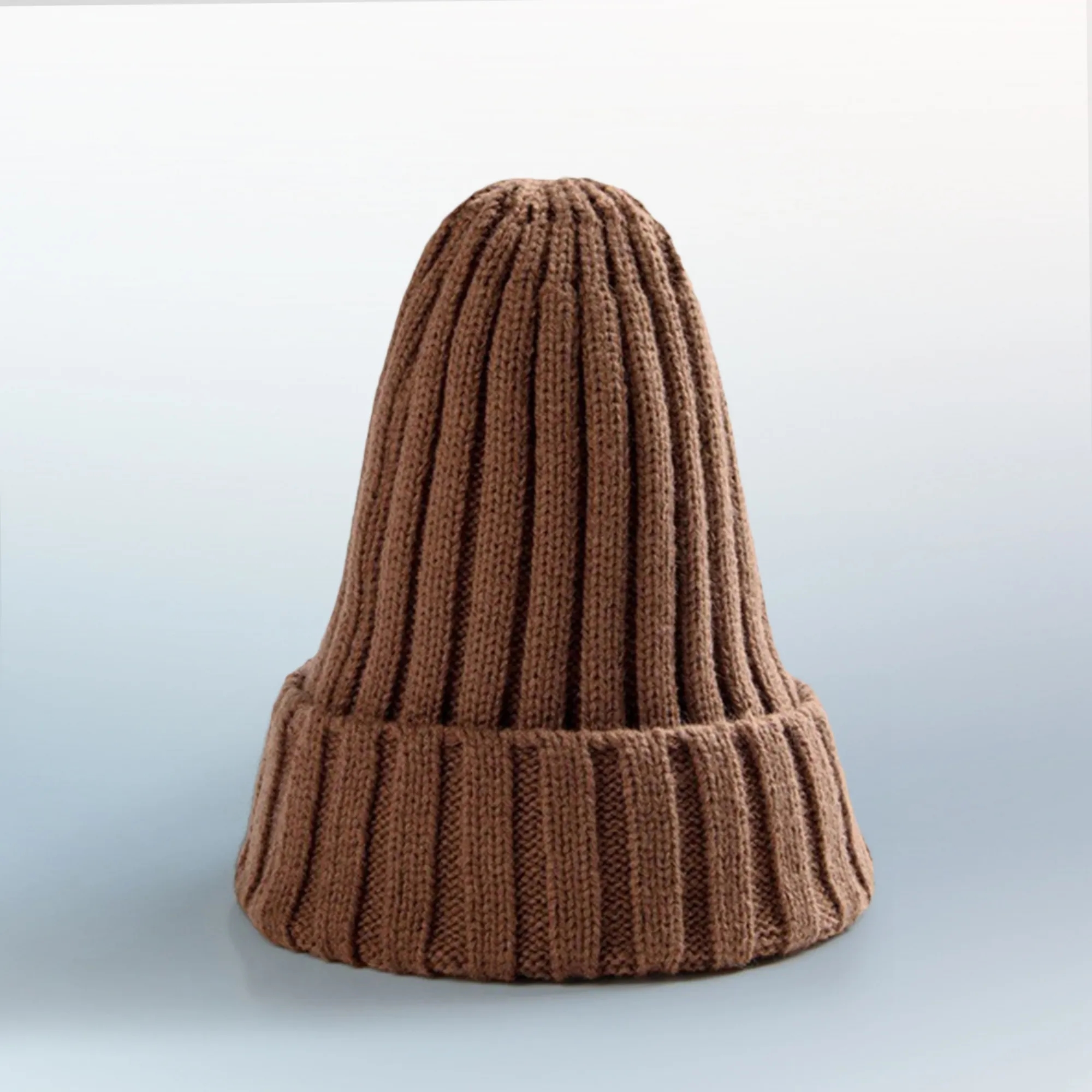 Warm Brimless Knit Beanie Hat for Men Women 26