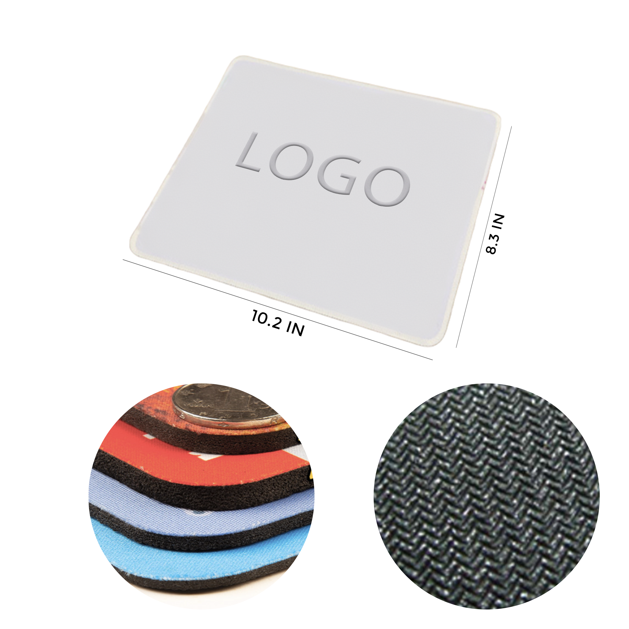 MOQ 50 Pcs Soft Surface Mouse Pad 2