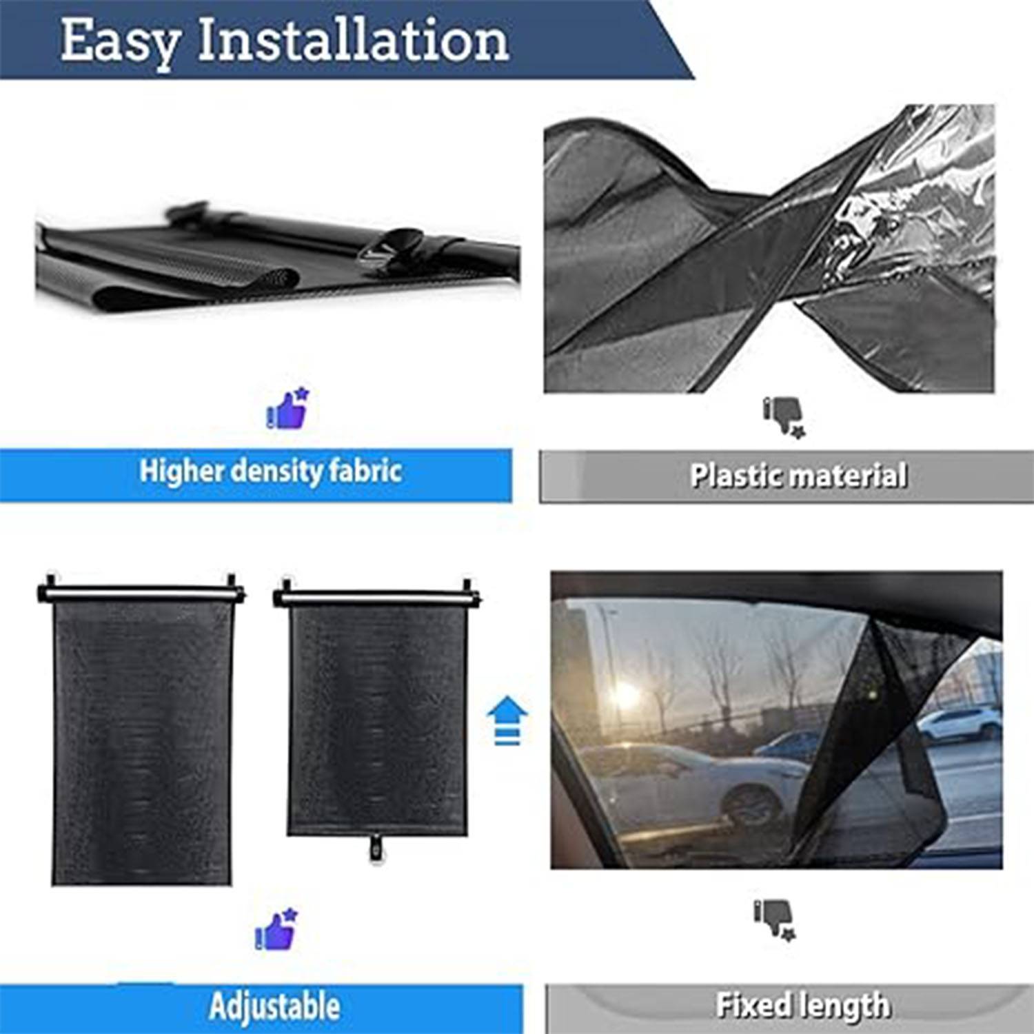 Sun Shade for Car Window Effectively Block UV Rays 9