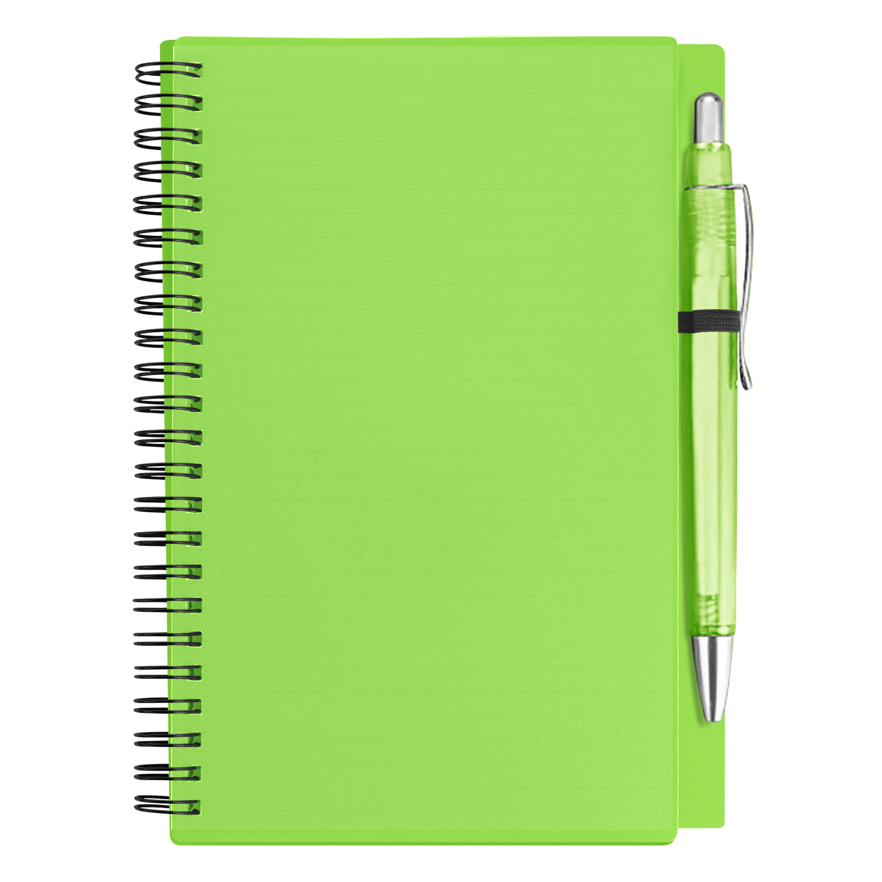 Spiral Notebook with Pen 7