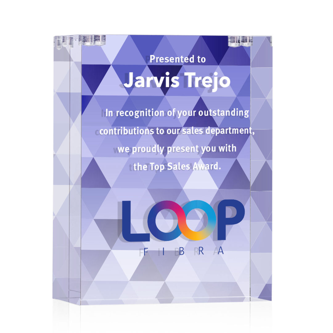 Derringer VividPrint™ Double Sided Award Components 1