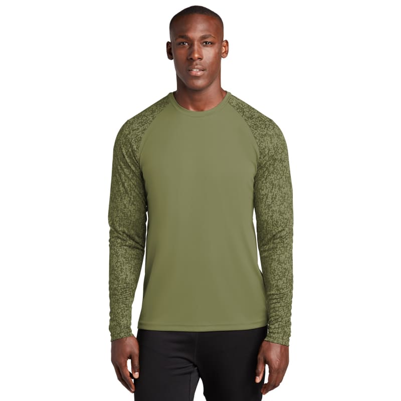 Sport-Tek Long Sleeve Digi Camo Tee. 5
