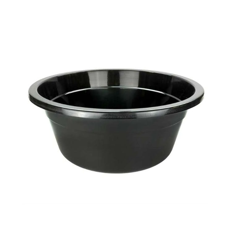 Bonita Home Plastic Basins Black Large 1
