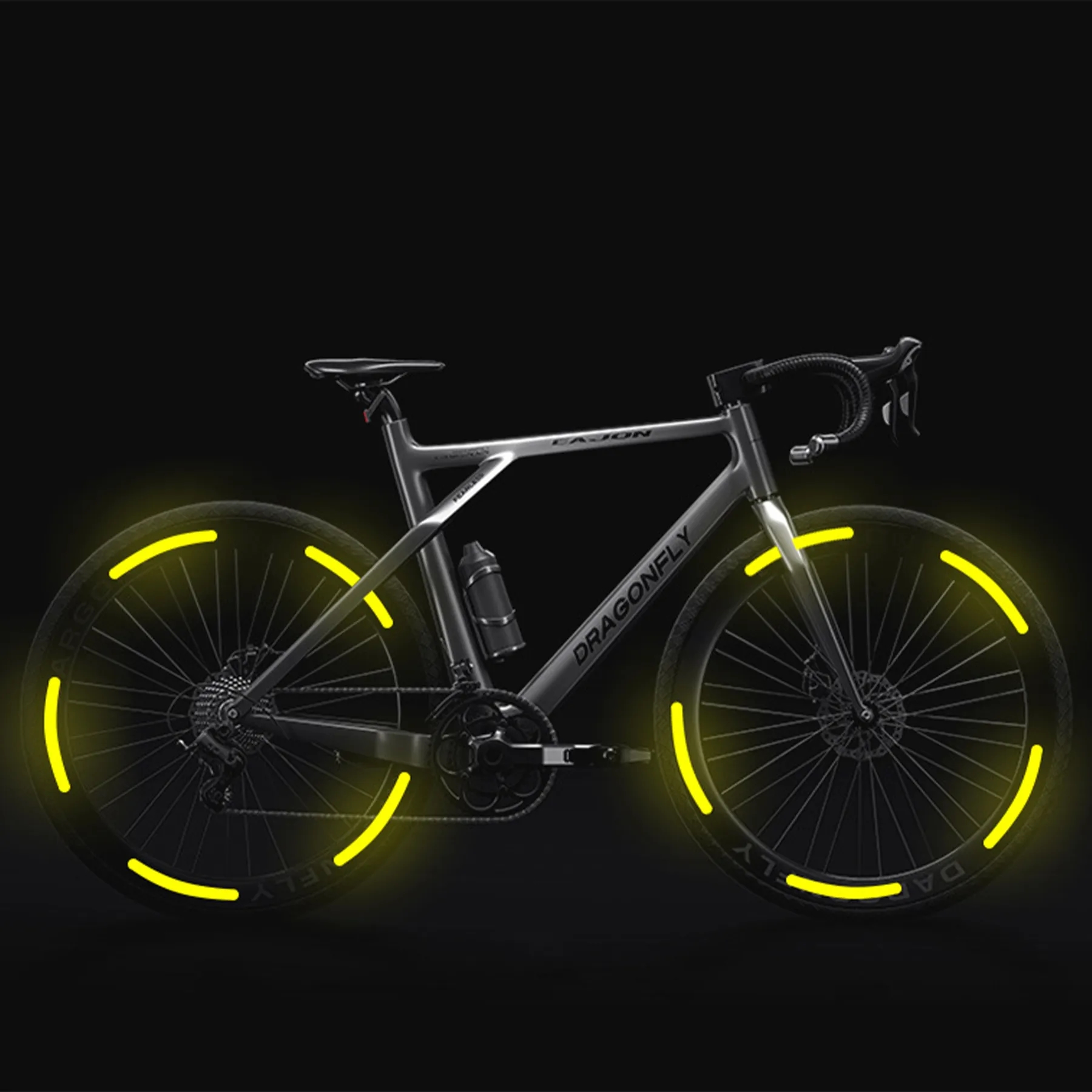 Car Wheel Hub Reflective Sticker 4