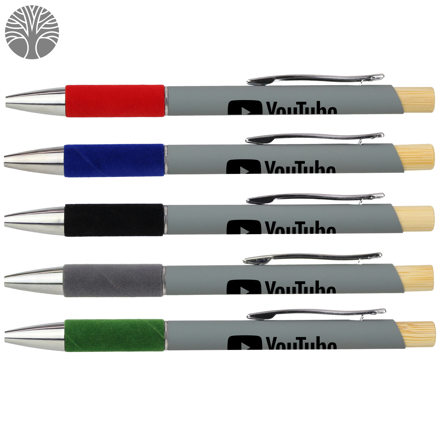 Recycled Aluminum Pen Featuring a Velvet Grip 4
