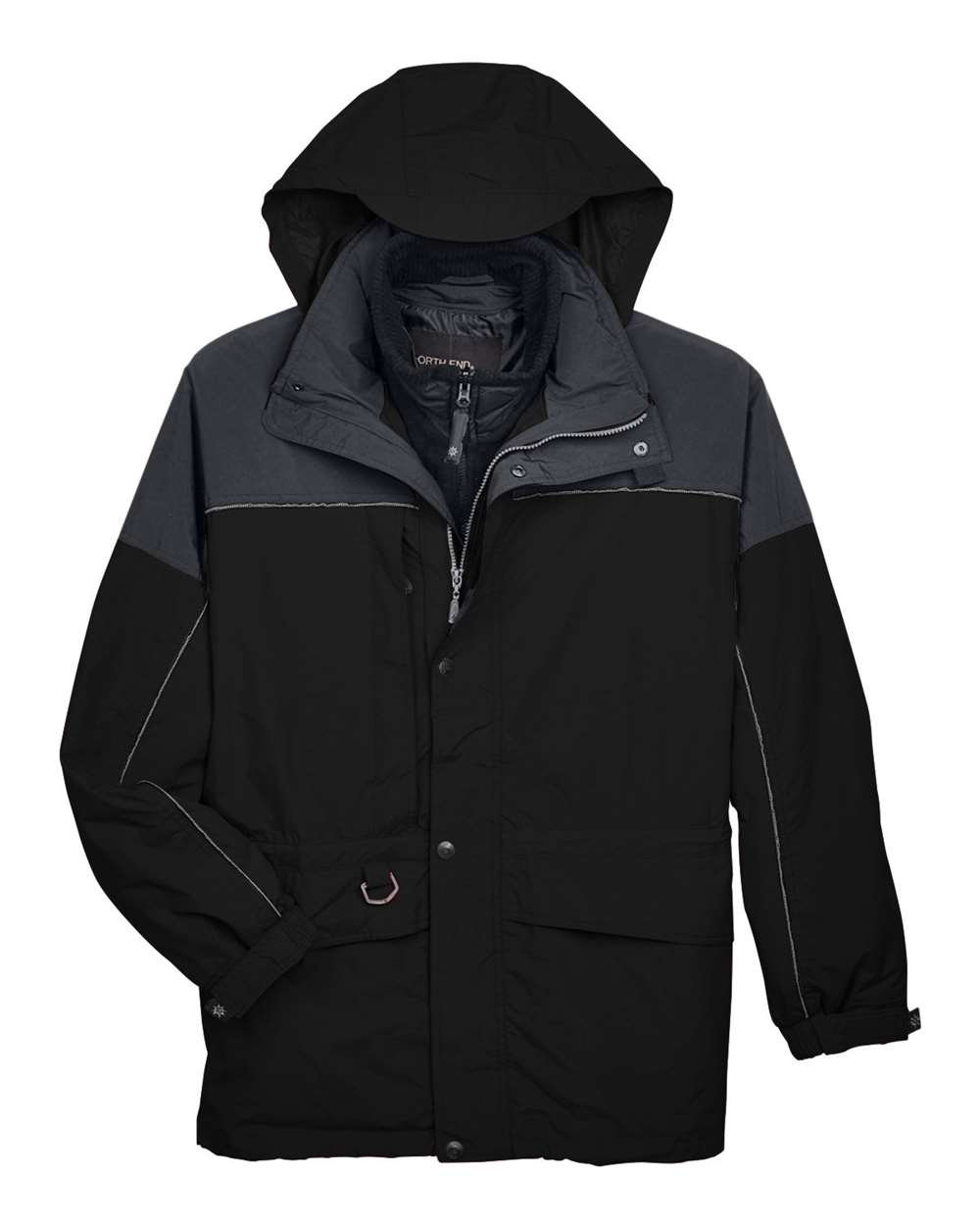 Men's 3-in-1 Two-Tone Parka - 88006 6