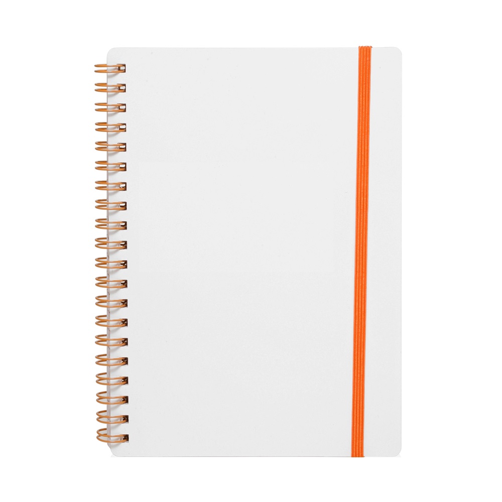Eco-friendly Elastic Band Spiral Notebook 8
